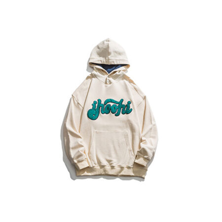 Cream Colour Chenille Hoodie