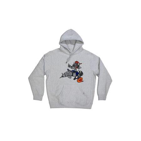 Grey Chenille Hoodie