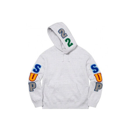 Grey Fully Chenille Hoodie