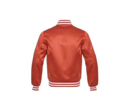 Texas Orange Satin Jacket 7 Texas Orange Satin Jacket 6