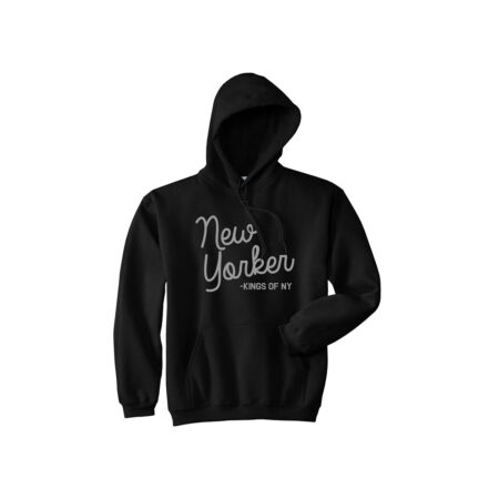 Black Chenille Hoodie