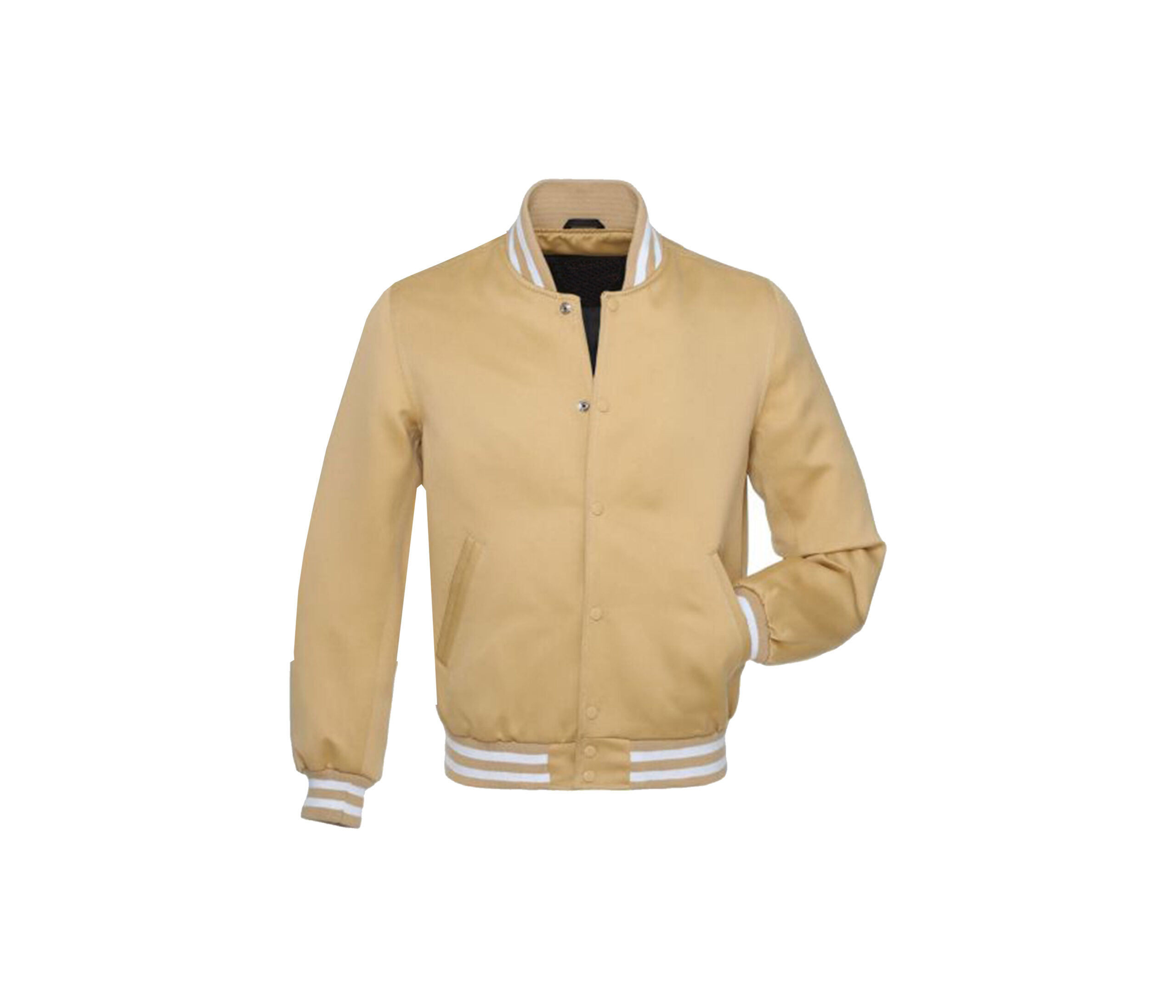 Sand Brown Satin Jackets 2 Sand Brown Satin Jackets - Image 2