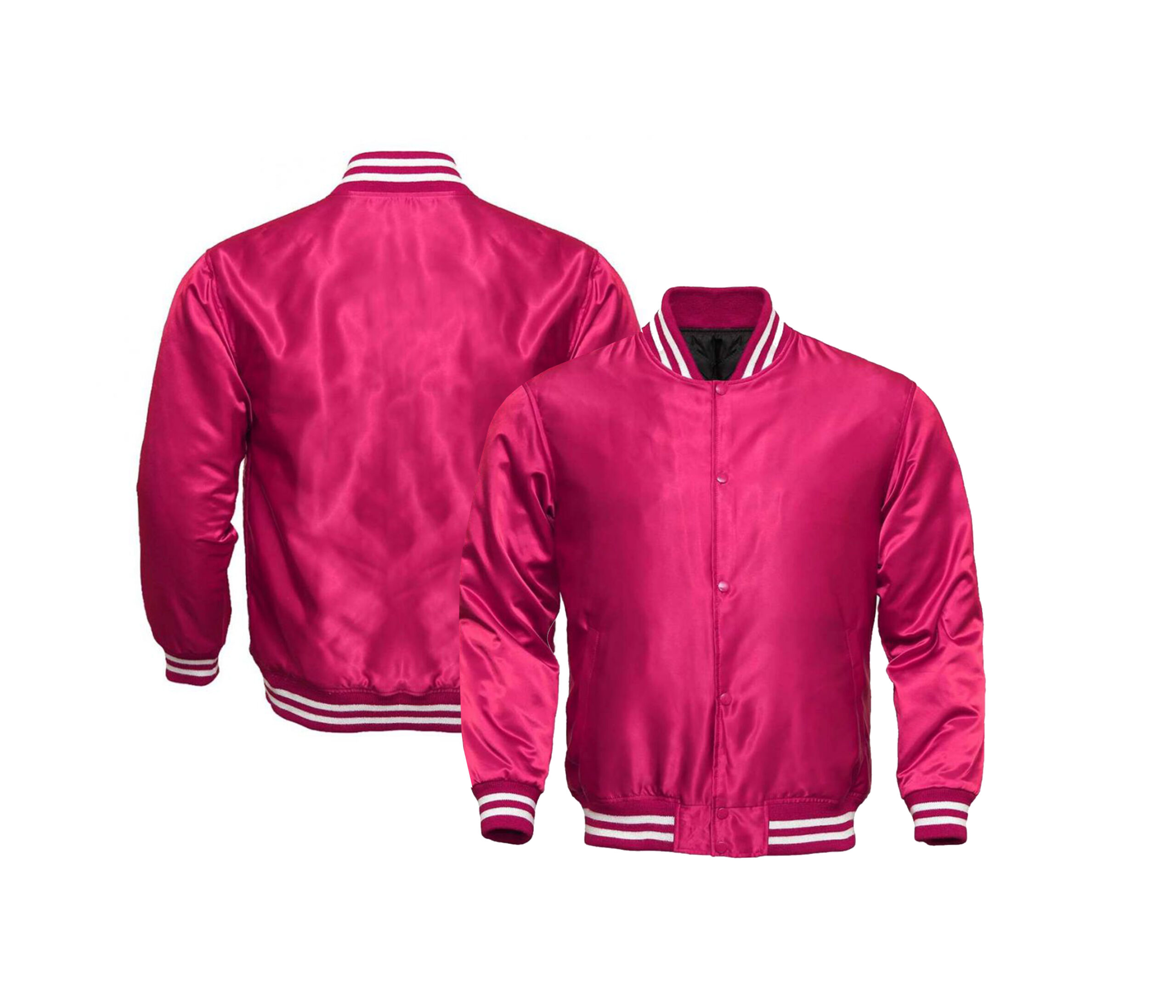Pink Satin Jackets 1 Pink Satin Jackets