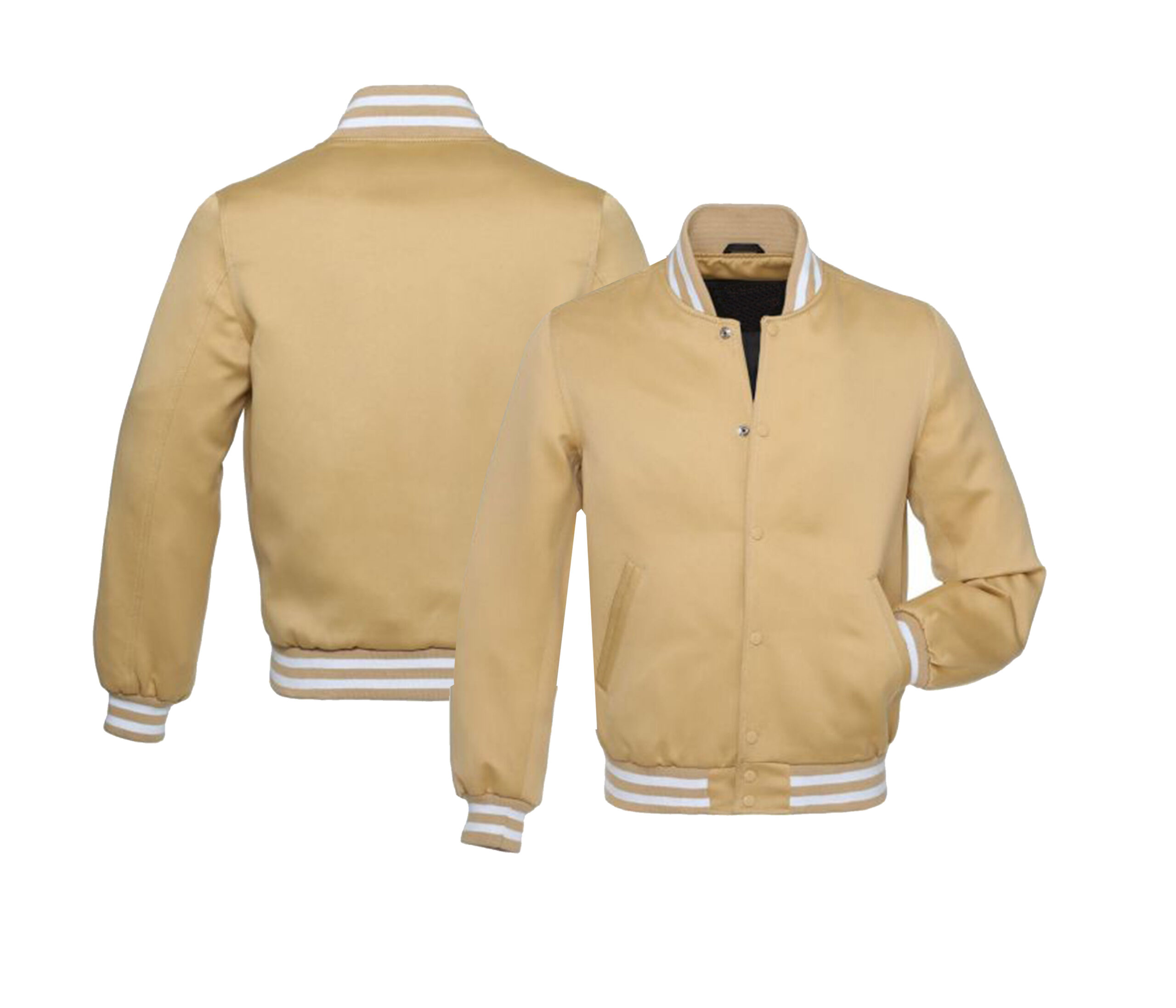 Sand Brown Satin Jackets 1 Sand Brown Satin Jackets