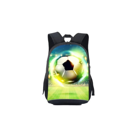 17 Inch American Football Backpack School Bag (Football 2)