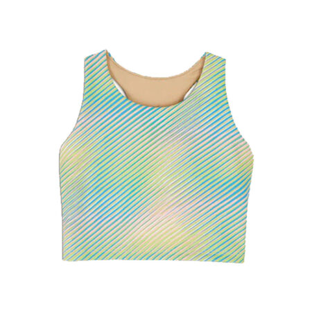 Power Soft Longline Sports Bra for Girls