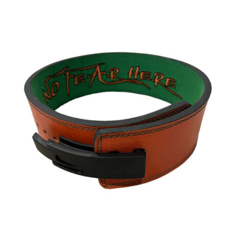 Custom 10MM Lever Belt OrangeGreen Combo