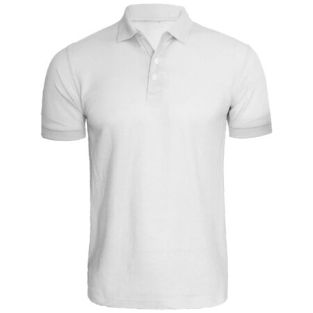 Wholesale Men Plain White Polo Shirts
