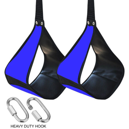 AB Straps Pro Hanging Weight Lifting Boxing Gym Heavy Duty AB-Crunch Colour Blue
