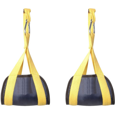 Active AB Straps Weight Lifting Boxing Gym Heavy Duty AB-Crunch Sling Black