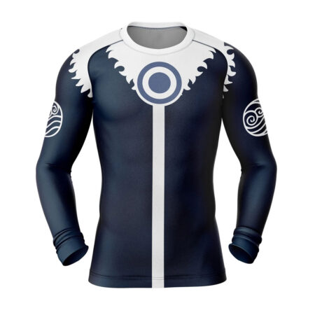 Men's Long Sleeve Rash Guard Compression Shirt