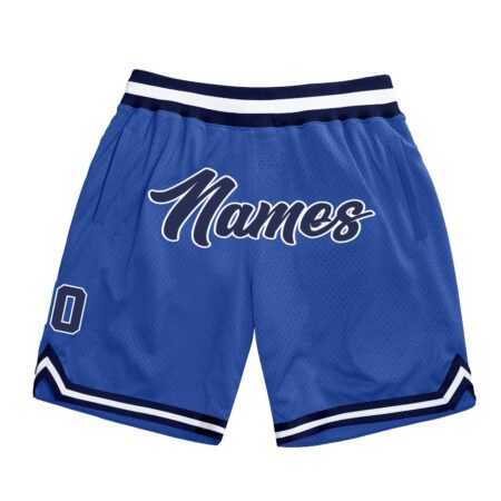 Royal Blue & Black Color Basketball Shorts