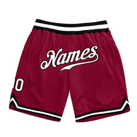 Maroon Basketball Shorts