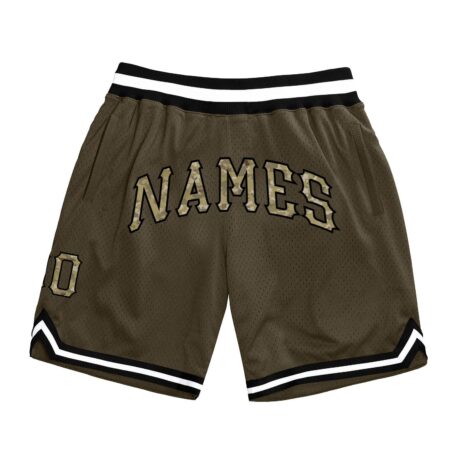 Olive Basketball Shorts