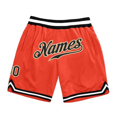 Orange Basketball Shorts