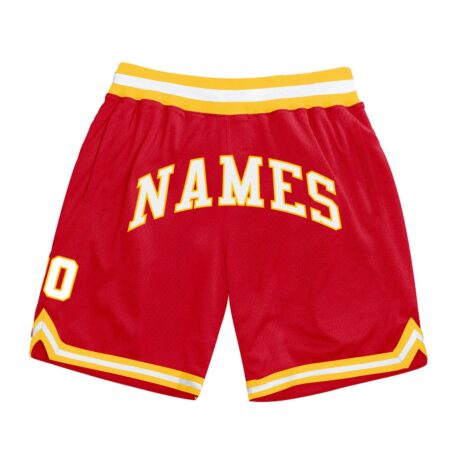 Red Basketball Shorts