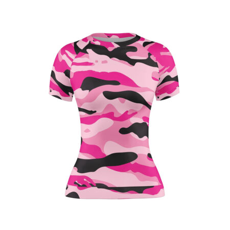 Camo Craze Women’s Compression Top Half Sleeves
