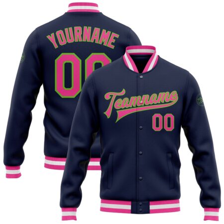 College Baseball Student Navi Jackets
