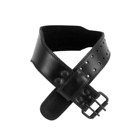 Custom Black Tapered Weight Belt