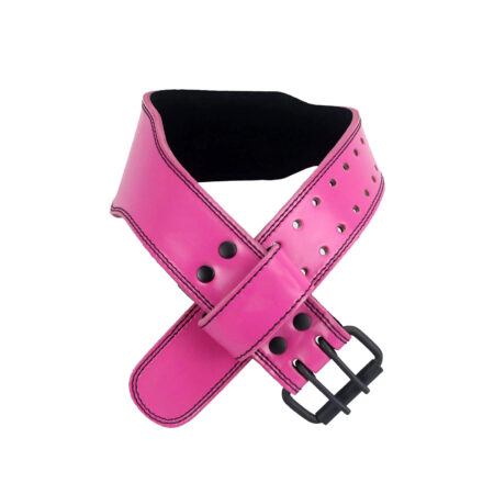 Custom Pink Tapered Weight Belt