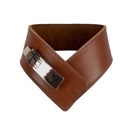 Custom Saddle Brown Lever Weight Belt