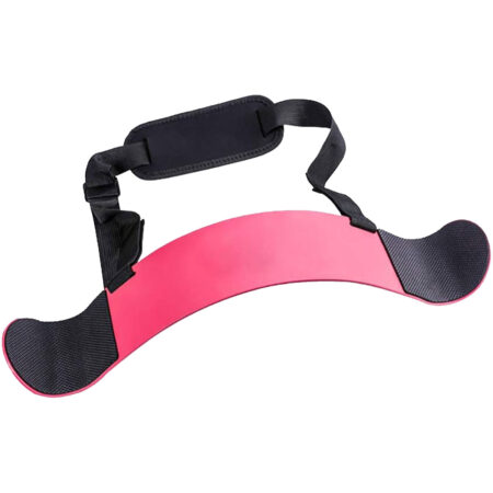 Fitness Arm Blaster for Biceps and Triceps Arm Blaster Adjustable Body building Bicep Isolator Pink
