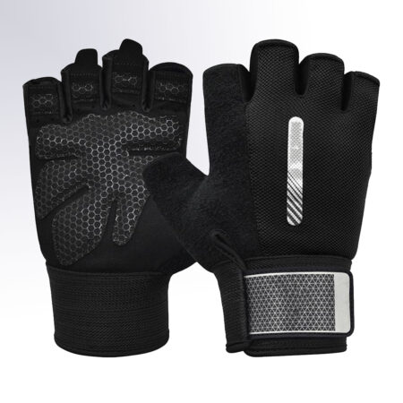 Gym Workout Gloves Colour Black