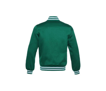Green Satin Jacket 5 Green Satin Jacket 4