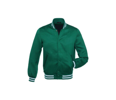 Green Satin Jacket 7 Green Satin Jacket 6