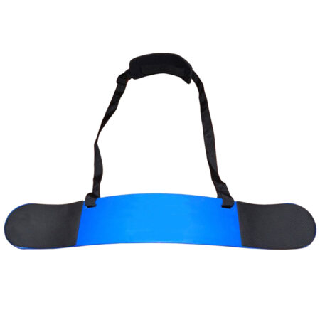 Heavy Duty Round Edges Arm Blaster Body Building Bomber Bicep Colour Blue