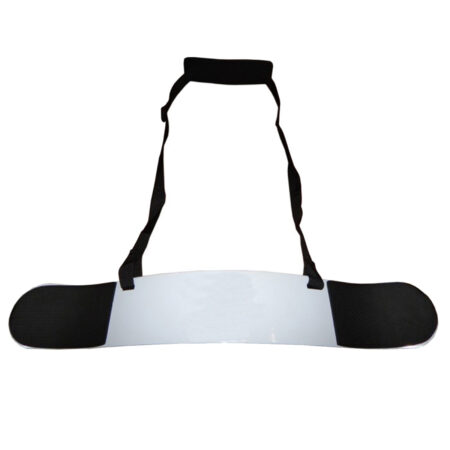 Heavy Duty Round Edges Arm Blaster Body Building Bomber Bicep Colour White