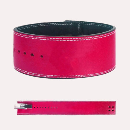 Lever Belt 13mm Powerlifting Belt for Men & Women Buckle Strongman Colour Pink