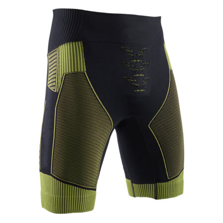Men's Compression Short Black Green