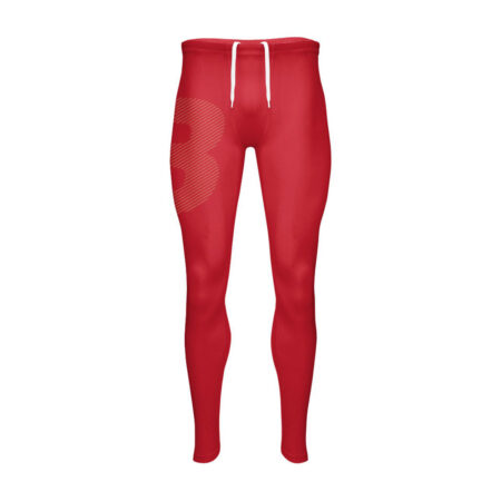 Men's Compression Tights – Red