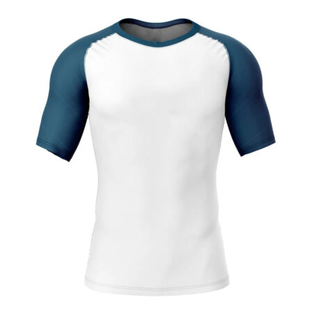 Men's Short Sleeve Rash Guard Compression Shirt