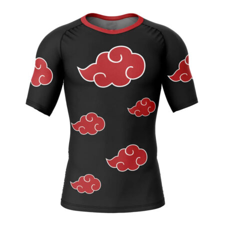 Men's Short Sleeve Rash Guard Compression Shirt