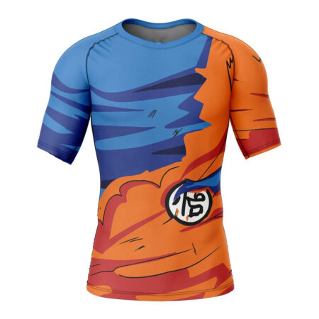 Men's Short Sleeve Rash Guard Compression Shirt