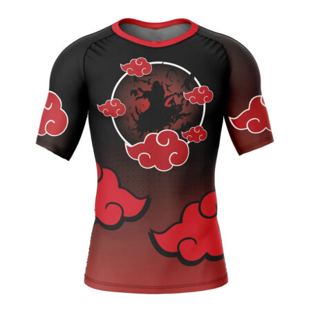 Men's Short Sleeve Rash Guard Compression Shirt