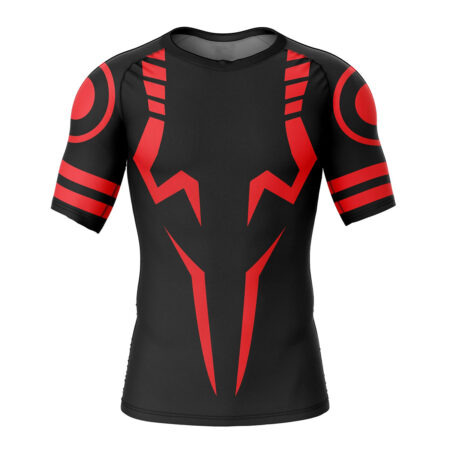 Men's Short Sleeve Rash Guard Compression Shirt