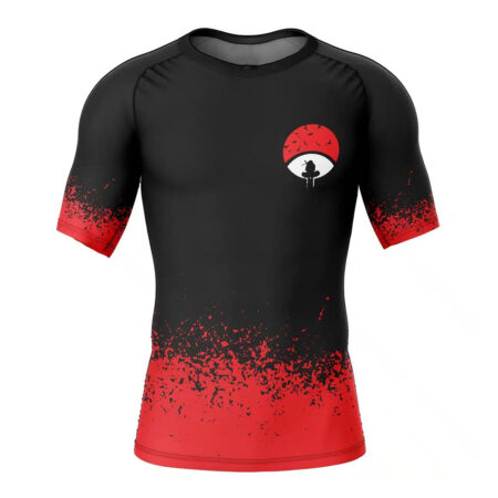 Men's Short Sleeve Rash Guard Compression Shirt