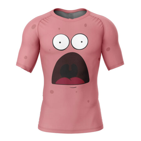 Men's Short Sleeve Rash Guard Compression Shirt