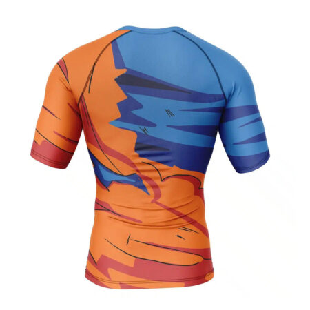 Men's Short Sleeve Rash Guard Compression Shirt 3