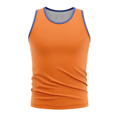 Men's Tank Top Color Orange