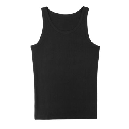 Men's Tank Top A-Shirt Color Black
