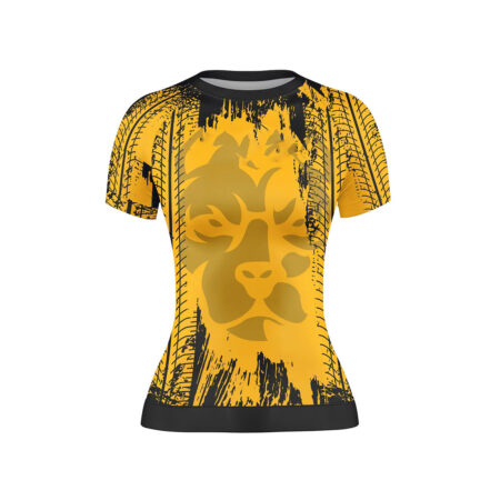 Mustard Missile Women’s Compression Top Half Sleeves