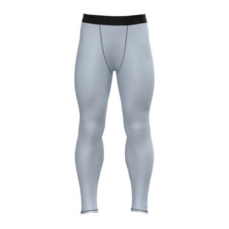Nylon Tights Compression Pants Lower for men White