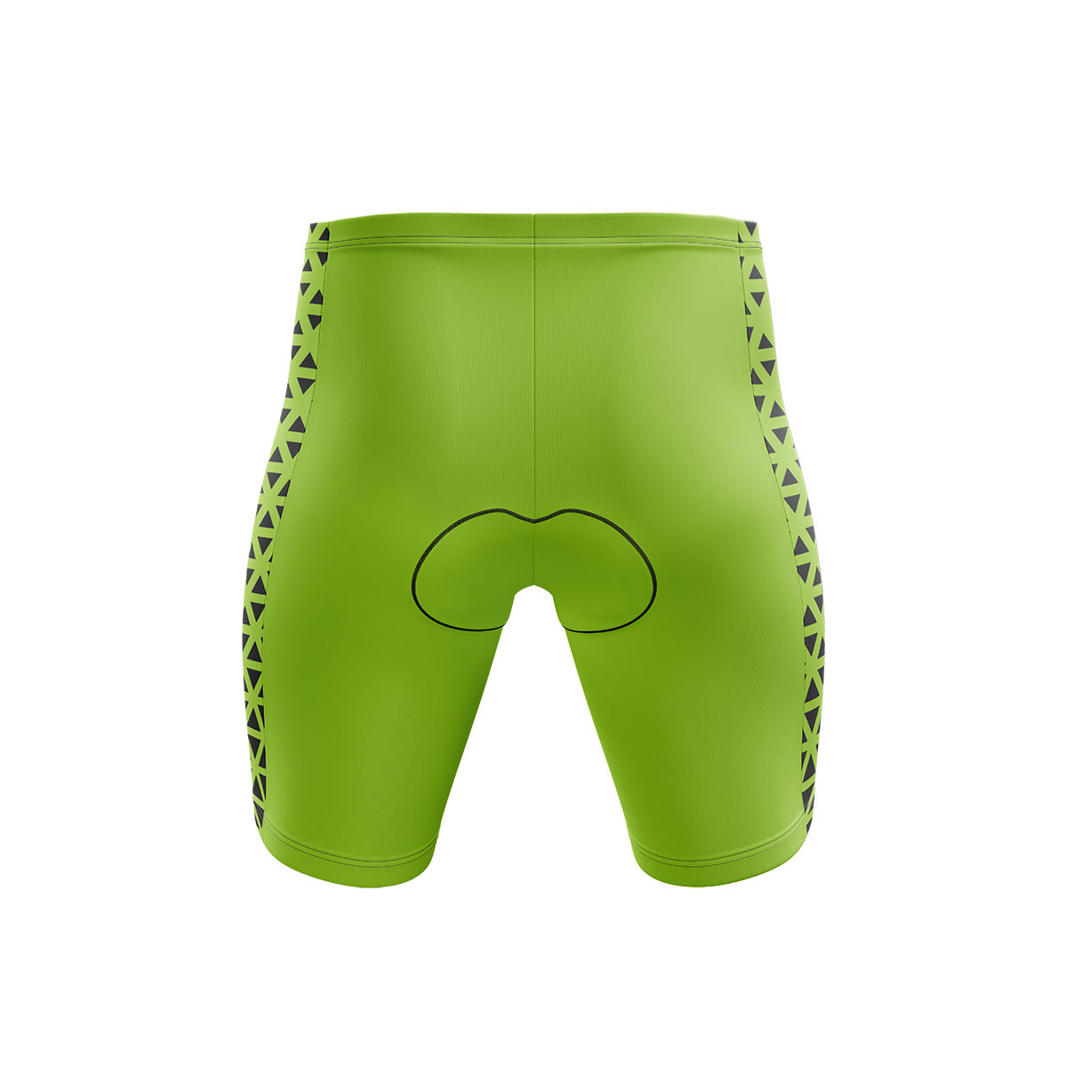 Women Pro Compression Half Tights Colour Light Green 2 Women Pro Compression Half Tights Colour Light Green - Image 2