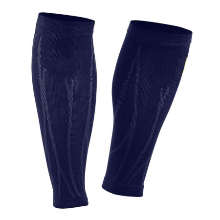 Unisex Seamless Recovery Calf Sleeve Navy Blue