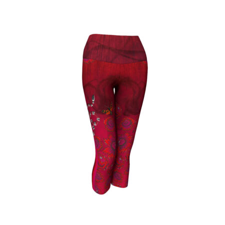 Snakeskin Fire Capri