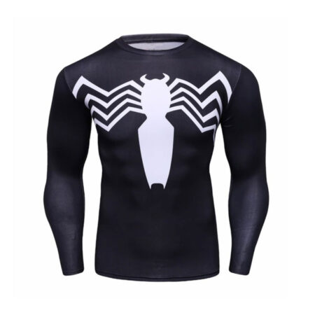 Spider-Man Venom Quick Dry Long Sleeve Compression Shirt